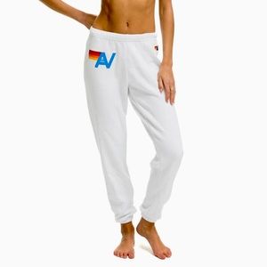 AVIATOR NATION WHITE / CREAM SWEATS